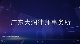 廣東大潤律師事務所視頻